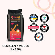 GEMALEN (PREMIUM) IMPACT-KOFFIE - 1 Zakje (1 x 250g)