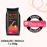 GEMALEN (PREMIUM) IMPACT-KOFFIE - 1 Zakje (1 x 250g)
