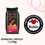 GEMALEN (PREMIUM) IMPACT-KOFFIE - 1 Zakje (1 x 250g)