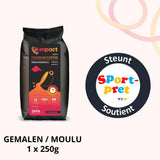 GEMALEN (PREMIUM) IMPACT-KOFFIE - 1 Zakje (1 x 250g)