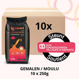 GEMALEN (PREMIUM) IMPACT-KOFFIE - 1 DOOS (10 x 250g)