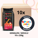 GEMALEN (PREMIUM) IMPACT-KOFFIE - 1 DOOS (10 x 250g)