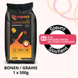 BONEN (PREMIUM) IMPACT-KOFFIE - 1 Zakje (1 x 500g)
