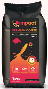 GEMALEN (PREMIUM) IMPACT-KOFFIE - 1 Zakje (1 x 250g)