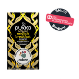 ZWARTE THEE - "Elegant English Breakfast" - CUBZZ by PUKKA HERBS (20 piramide-zakjes)