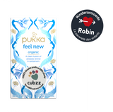 CLEANSING INFUSION - "Feel New" - CUBZZ by PUKKA HERBS (20 piramide-zakjes)