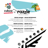 12 x FLESJE - CUBZZ Razzle appel-citroen-jeneverbes (12 x 275ml)